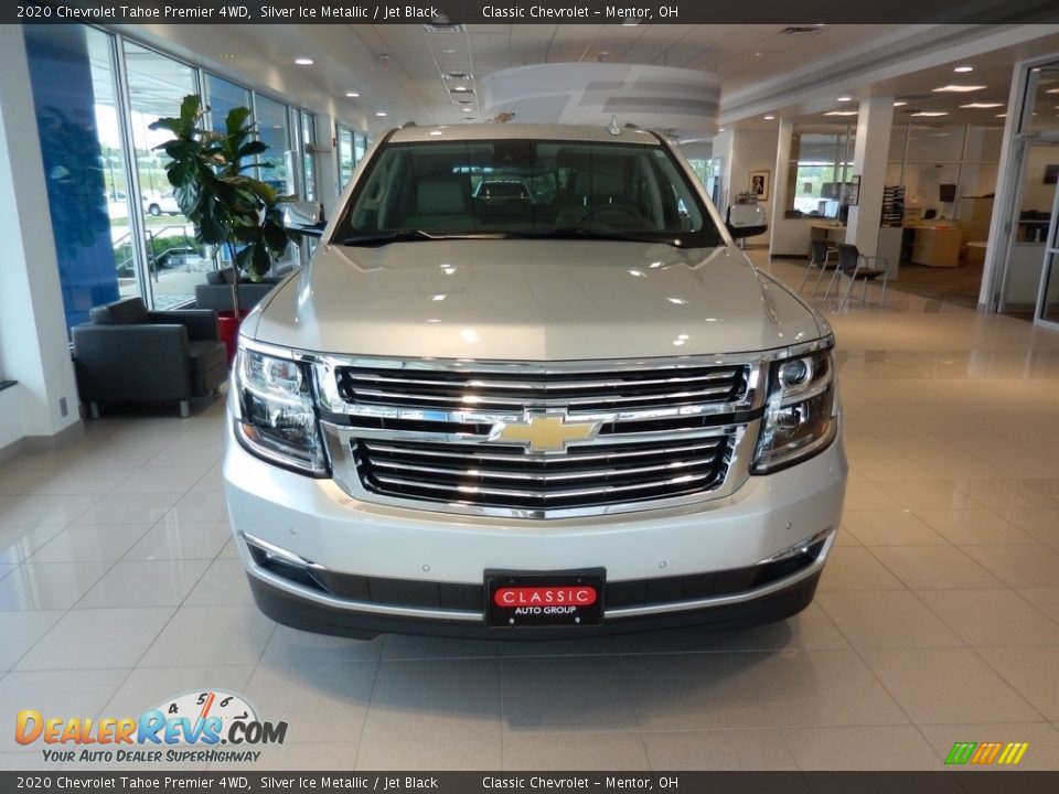 2020 Chevrolet Tahoe Premier 4WD Silver Ice Metallic / Jet Black Photo #2