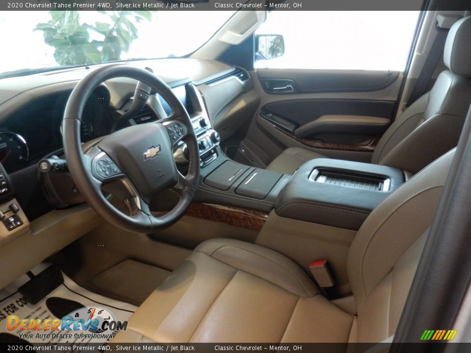 2020 Chevrolet Tahoe Premier 4WD Silver Ice Metallic / Jet Black Photo #6