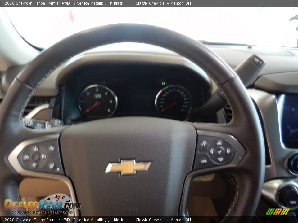 2020 Chevrolet Tahoe Premier 4WD Silver Ice Metallic / Jet Black Photo #7