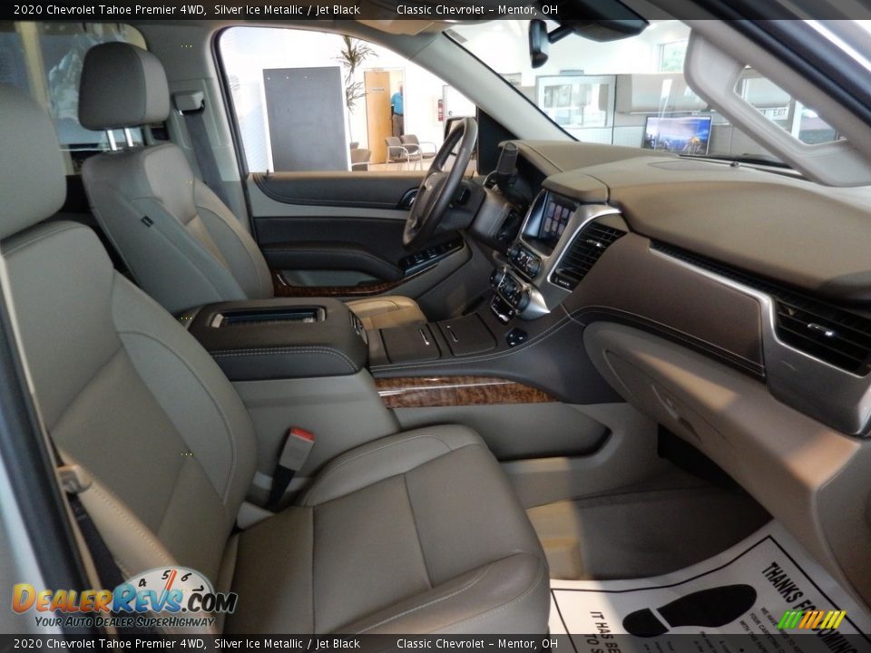 2020 Chevrolet Tahoe Premier 4WD Silver Ice Metallic / Jet Black Photo #16