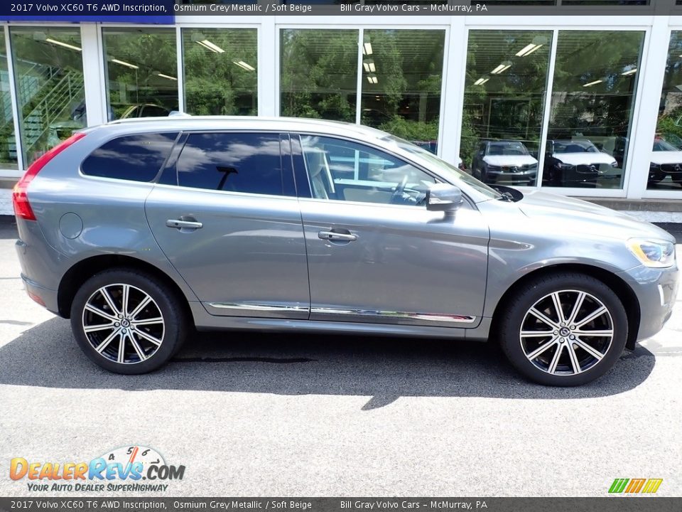 Osmium Grey Metallic 2017 Volvo XC60 T6 AWD Inscription Photo #2