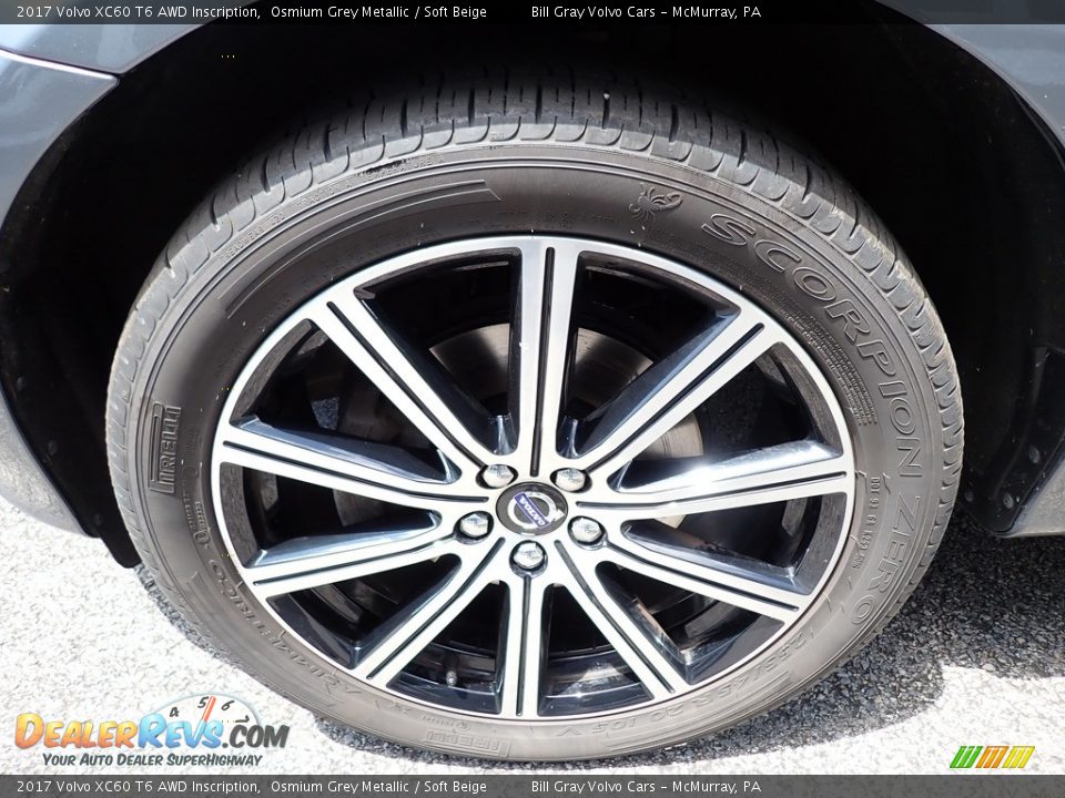 2017 Volvo XC60 T6 AWD Inscription Wheel Photo #10