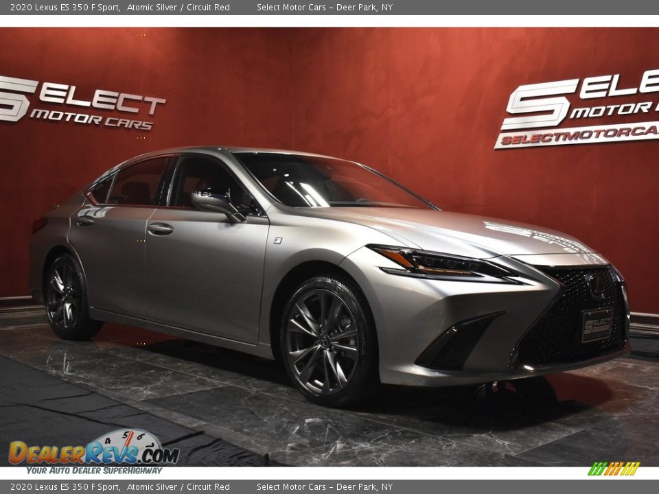2020 Lexus ES 350 F Sport Atomic Silver / Circuit Red Photo #3