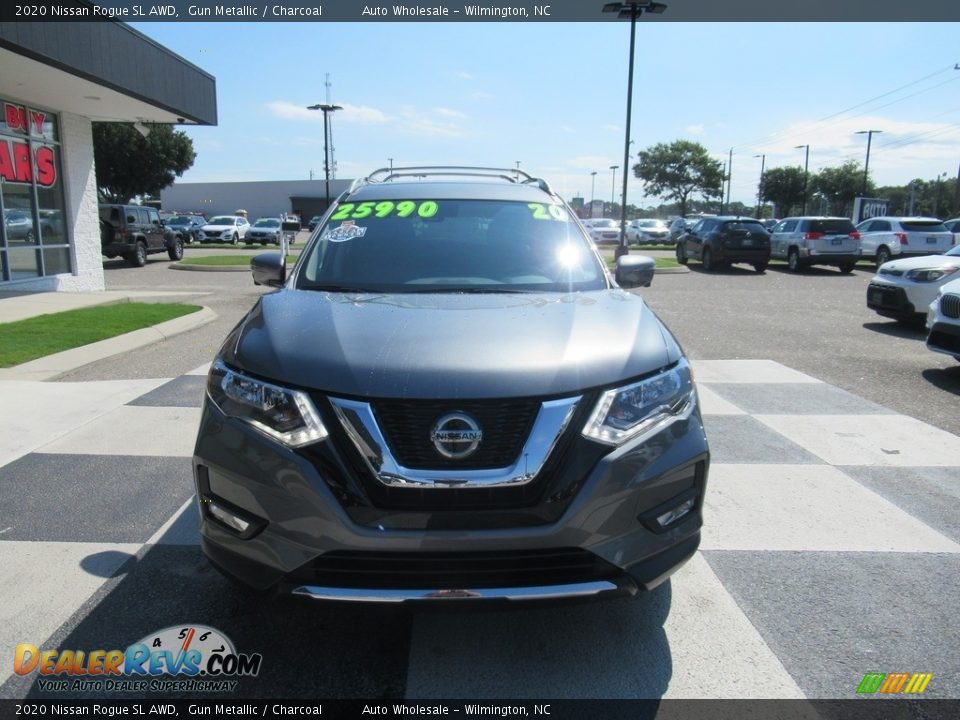 2020 Nissan Rogue SL AWD Gun Metallic / Charcoal Photo #2