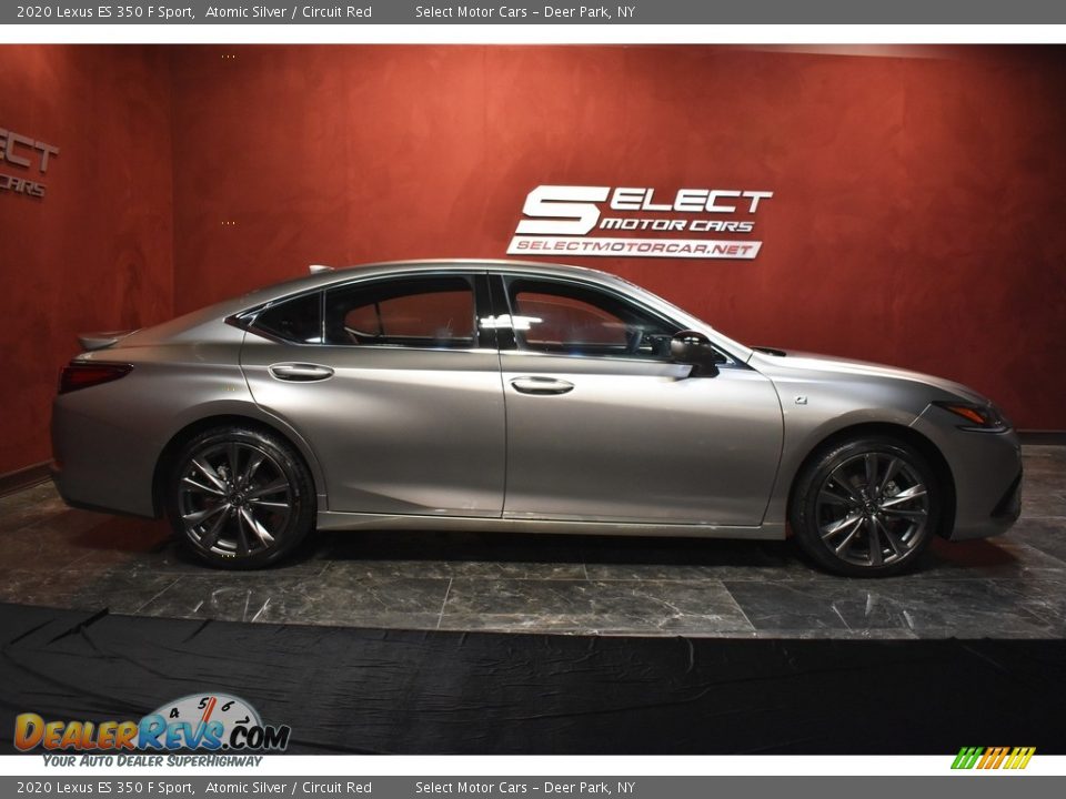 2020 Lexus ES 350 F Sport Atomic Silver / Circuit Red Photo #4