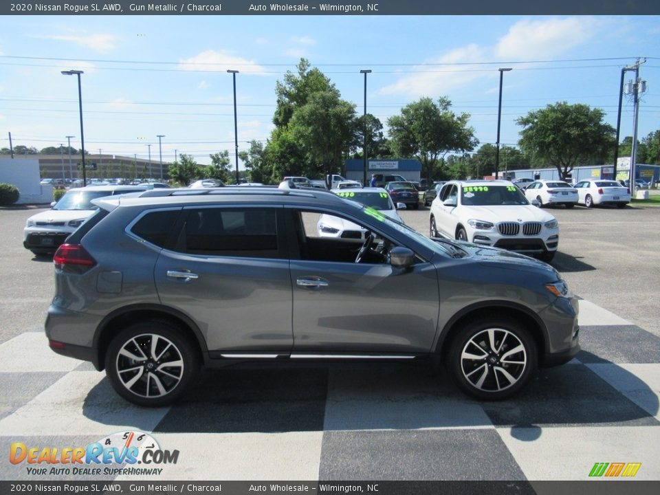 2020 Nissan Rogue SL AWD Gun Metallic / Charcoal Photo #3