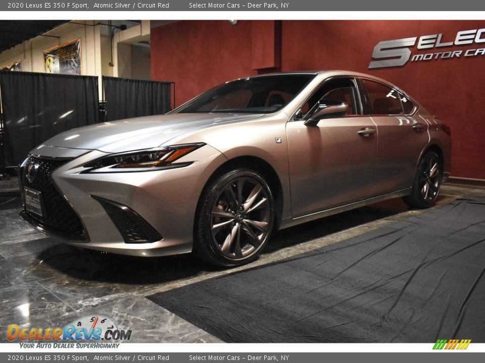 2020 Lexus ES 350 F Sport Atomic Silver / Circuit Red Photo #5