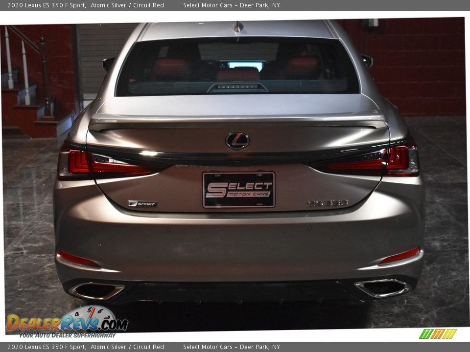 2020 Lexus ES 350 F Sport Atomic Silver / Circuit Red Photo #6