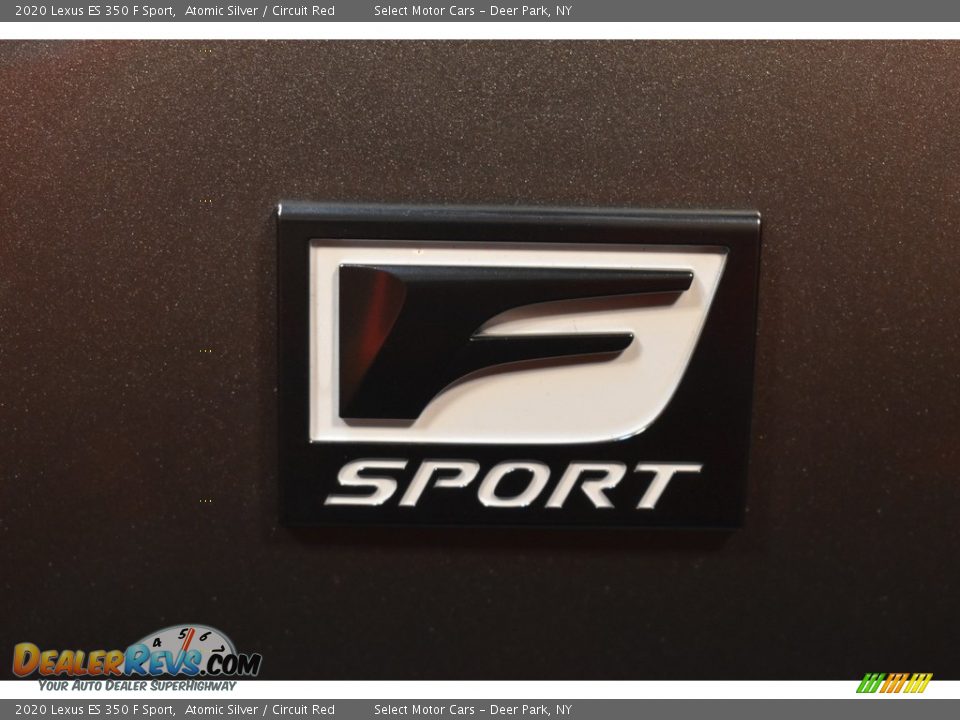 2020 Lexus ES 350 F Sport Atomic Silver / Circuit Red Photo #8
