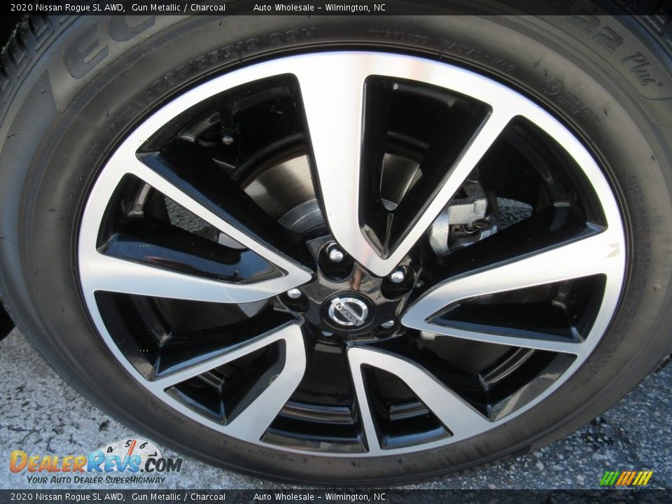 2020 Nissan Rogue SL AWD Gun Metallic / Charcoal Photo #7