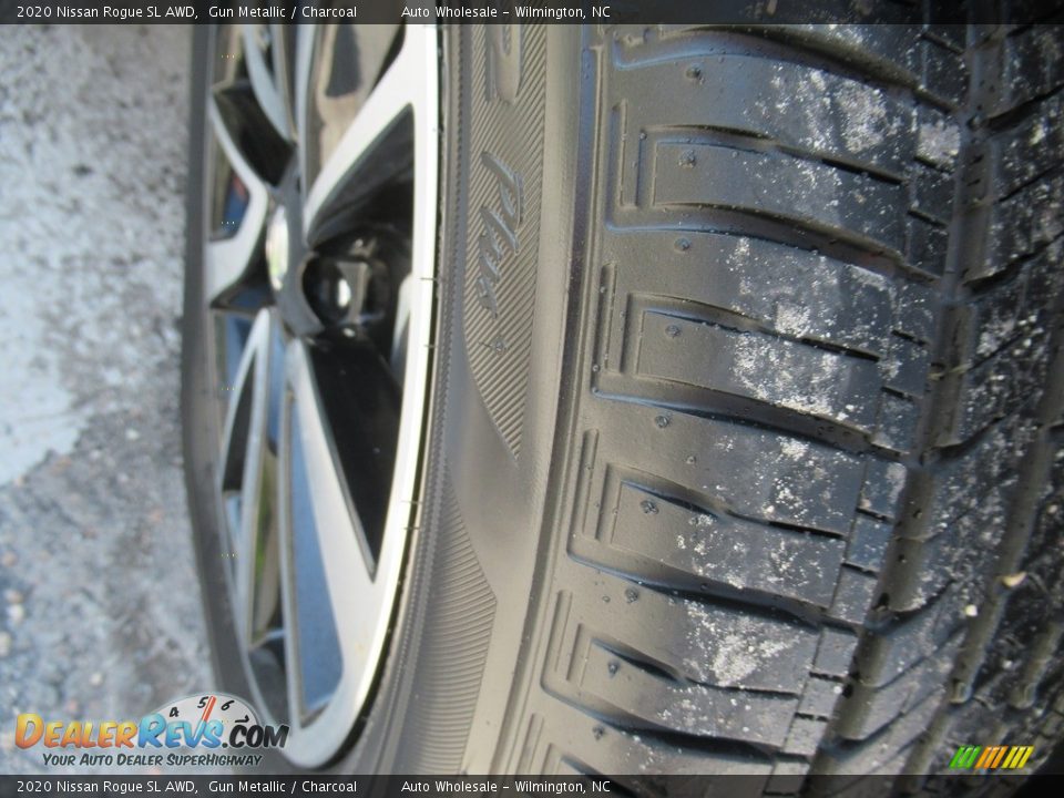 2020 Nissan Rogue SL AWD Gun Metallic / Charcoal Photo #8