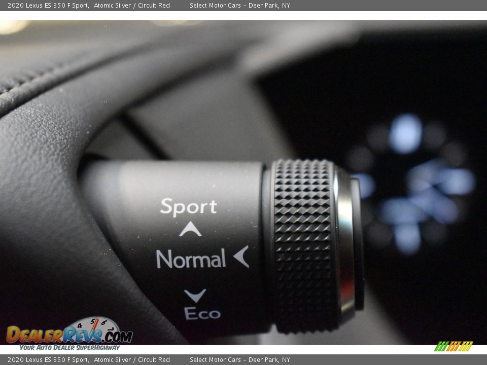 2020 Lexus ES 350 F Sport Atomic Silver / Circuit Red Photo #10