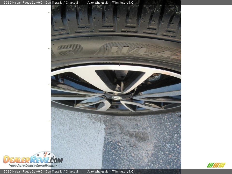 2020 Nissan Rogue SL AWD Gun Metallic / Charcoal Photo #9