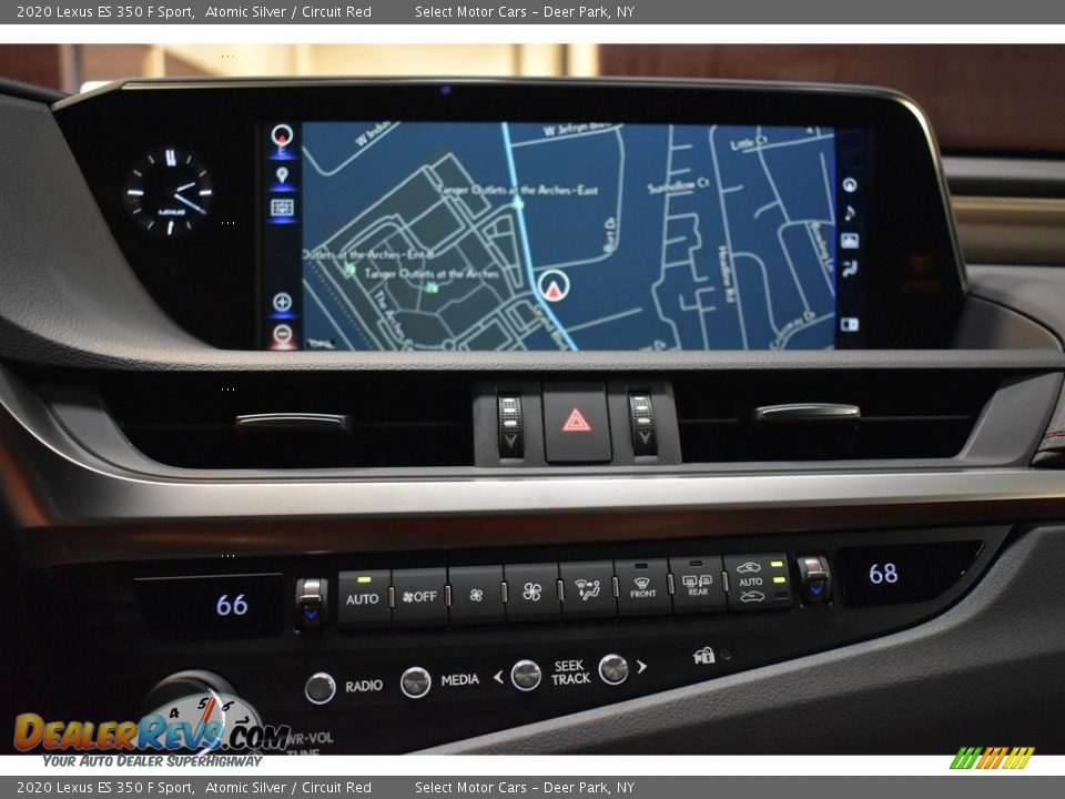 2020 Lexus ES 350 F Sport Atomic Silver / Circuit Red Photo #11