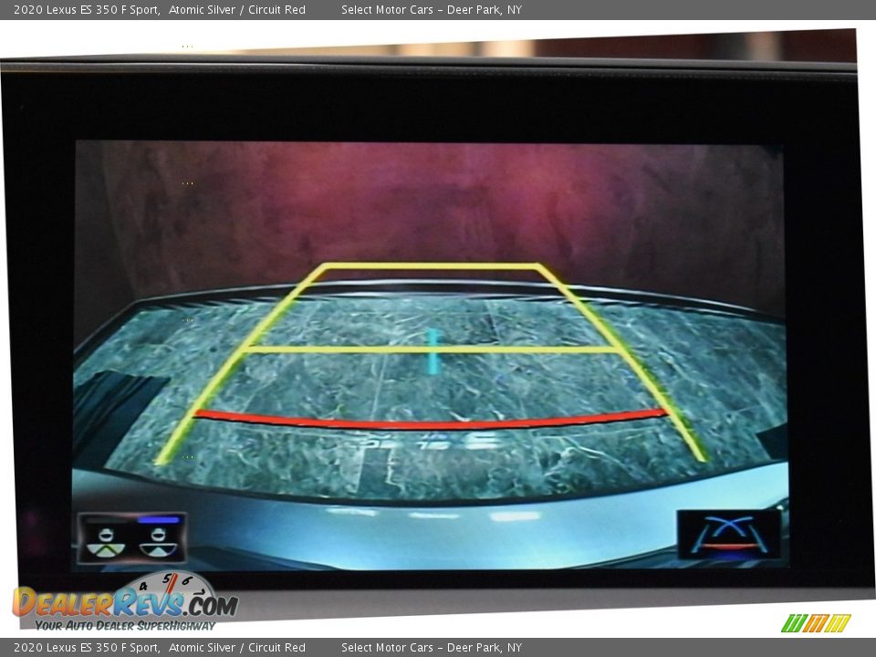 2020 Lexus ES 350 F Sport Atomic Silver / Circuit Red Photo #12