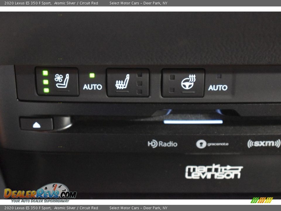 2020 Lexus ES 350 F Sport Atomic Silver / Circuit Red Photo #13