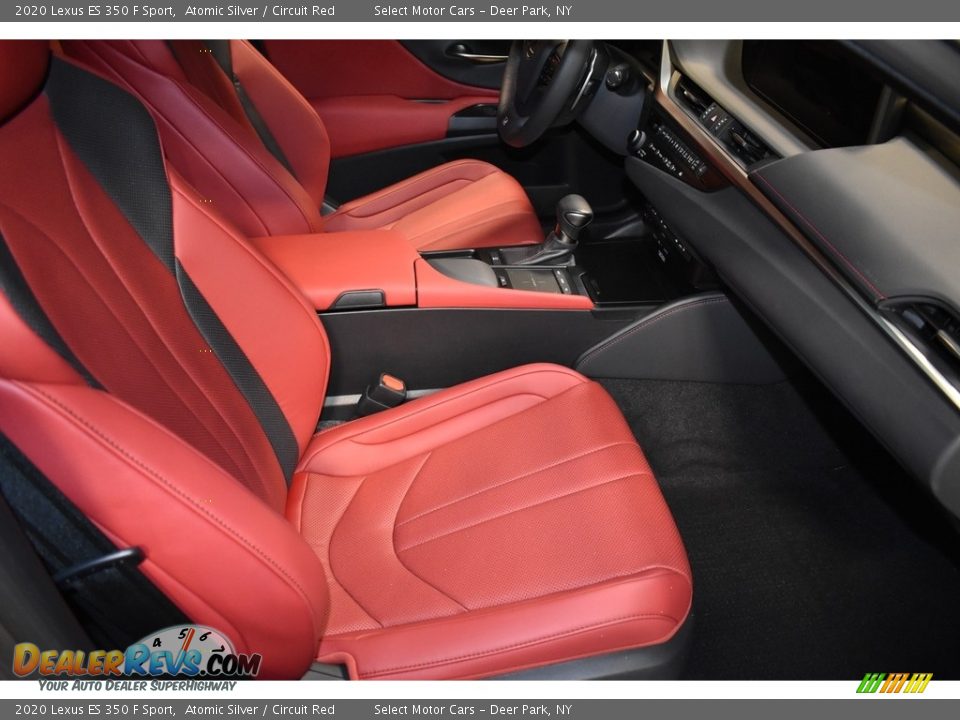 2020 Lexus ES 350 F Sport Atomic Silver / Circuit Red Photo #14