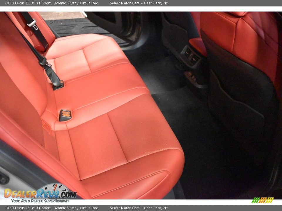 2020 Lexus ES 350 F Sport Atomic Silver / Circuit Red Photo #15