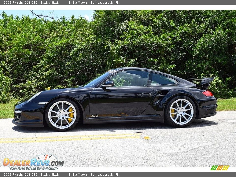 Black 2008 Porsche 911 GT2 Photo #5