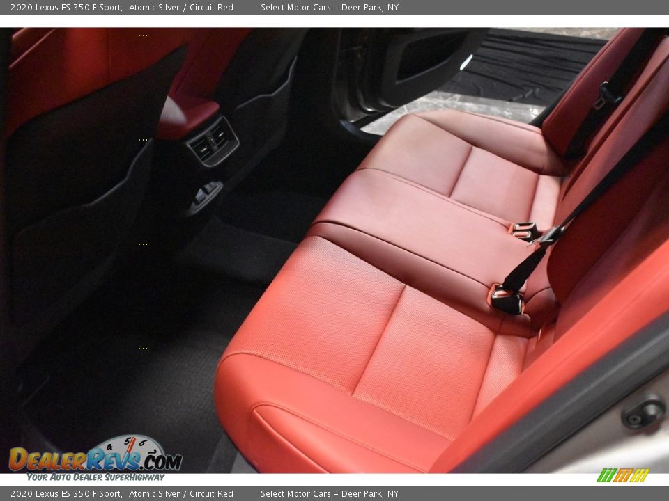 2020 Lexus ES 350 F Sport Atomic Silver / Circuit Red Photo #16