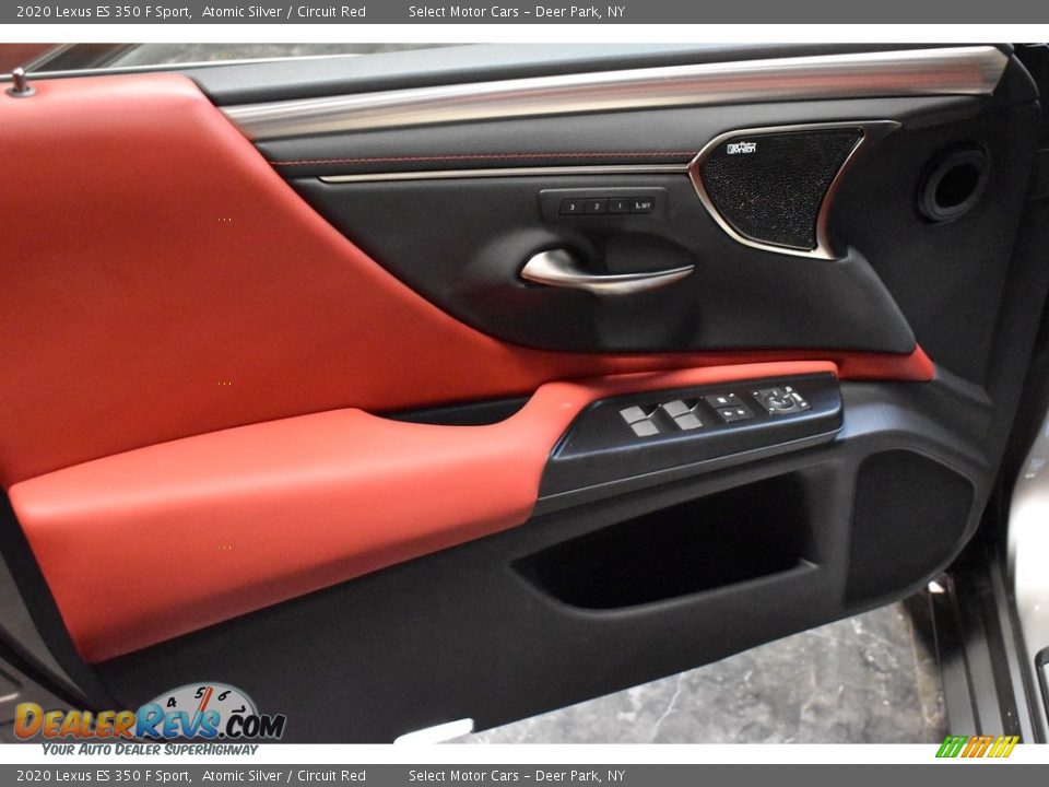 2020 Lexus ES 350 F Sport Atomic Silver / Circuit Red Photo #18