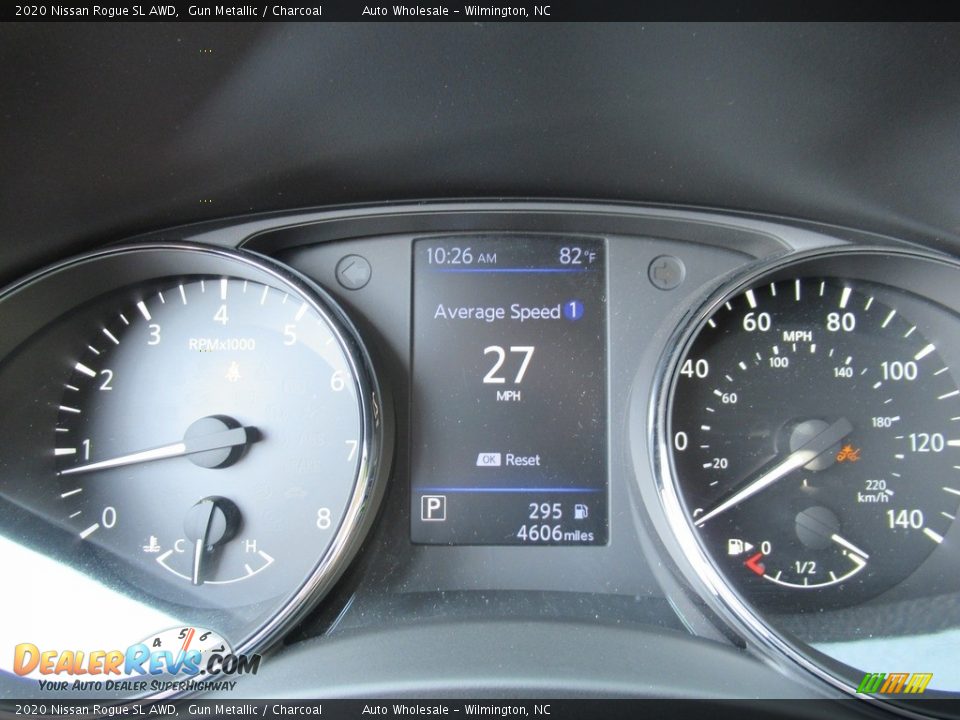 2020 Nissan Rogue SL AWD Gun Metallic / Charcoal Photo #16