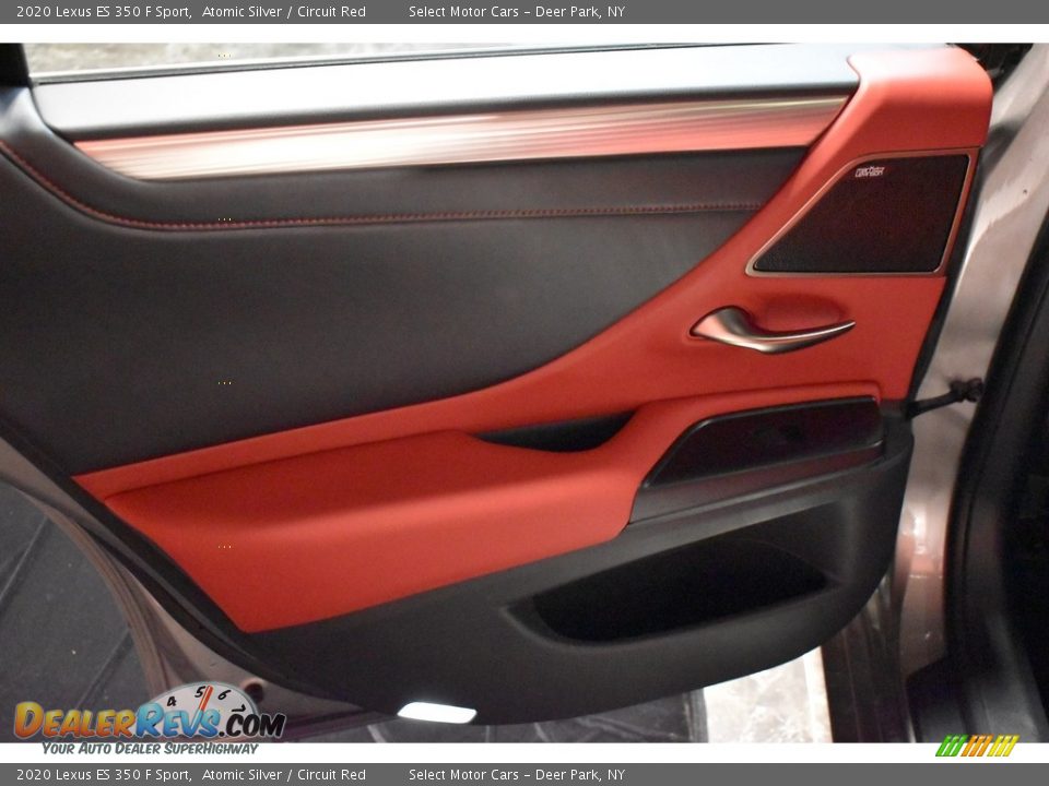 2020 Lexus ES 350 F Sport Atomic Silver / Circuit Red Photo #19