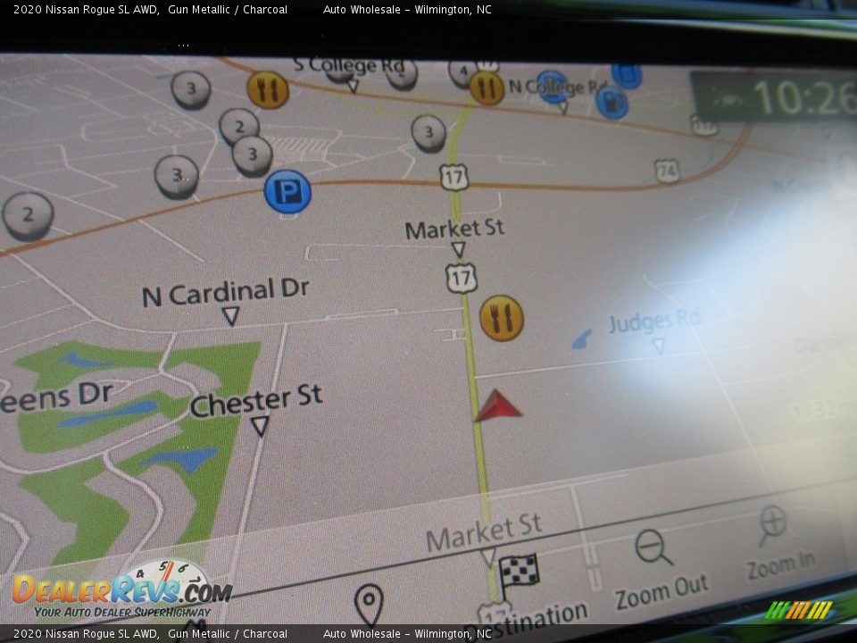 2020 Nissan Rogue SL AWD Gun Metallic / Charcoal Photo #17