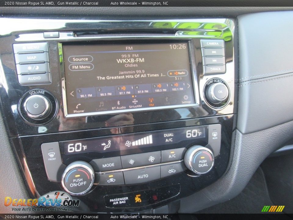 2020 Nissan Rogue SL AWD Gun Metallic / Charcoal Photo #18