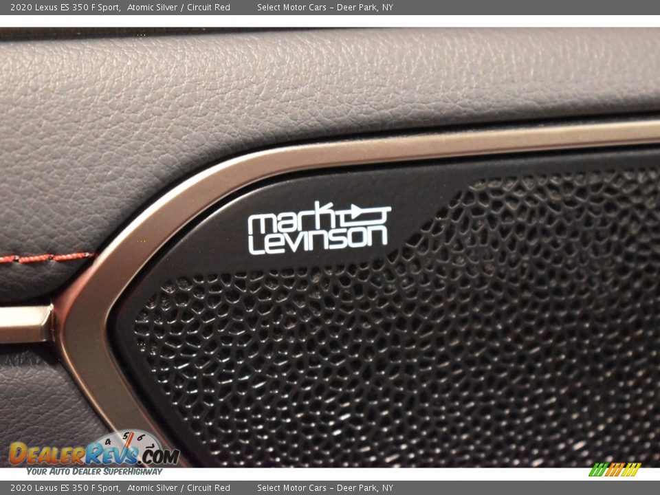 2020 Lexus ES 350 F Sport Atomic Silver / Circuit Red Photo #22