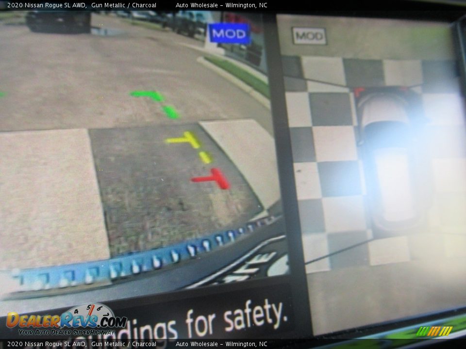2020 Nissan Rogue SL AWD Gun Metallic / Charcoal Photo #19