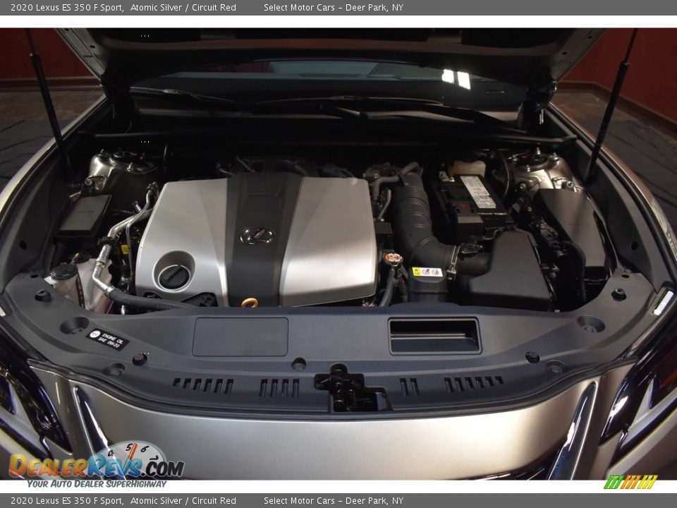 2020 Lexus ES 350 F Sport Atomic Silver / Circuit Red Photo #23