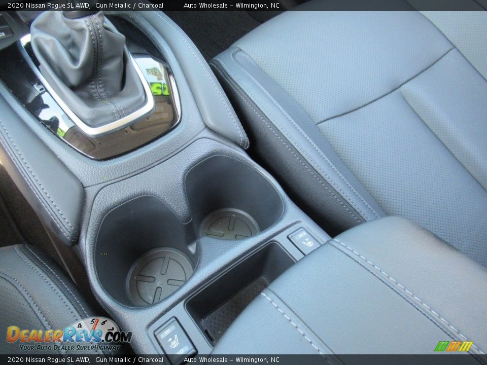 2020 Nissan Rogue SL AWD Gun Metallic / Charcoal Photo #20