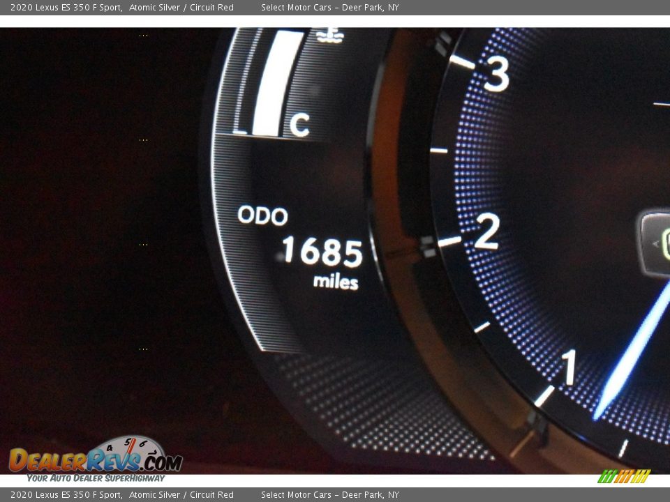 2020 Lexus ES 350 F Sport Atomic Silver / Circuit Red Photo #24