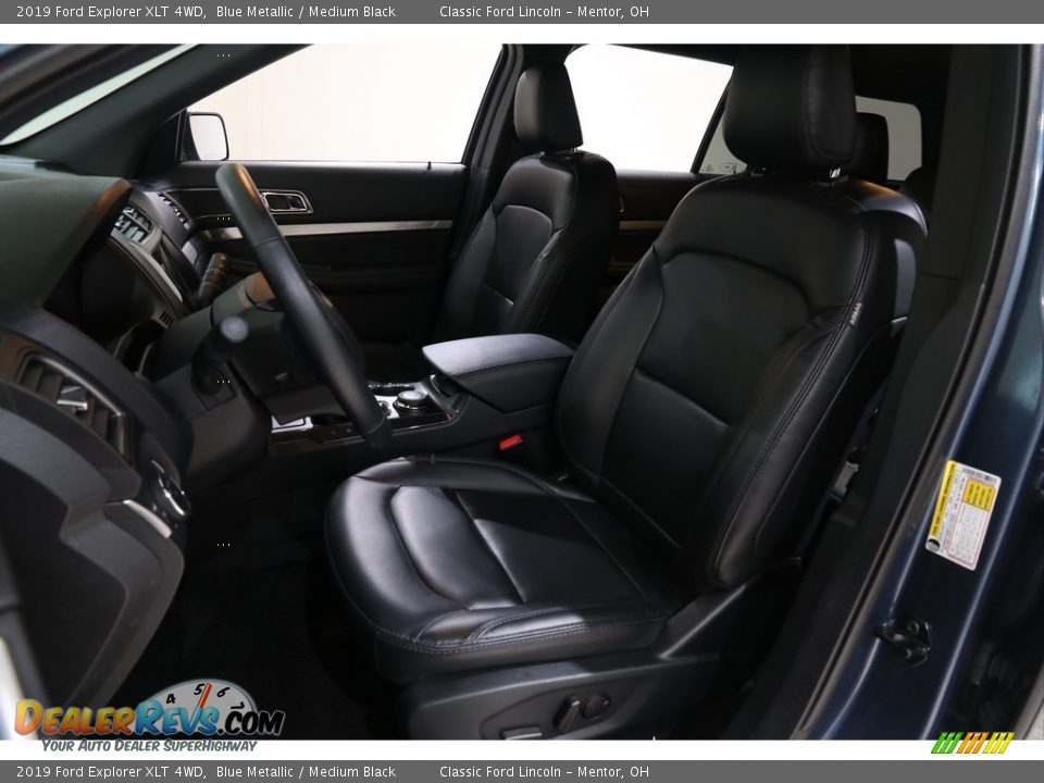 2019 Ford Explorer XLT 4WD Blue Metallic / Medium Black Photo #6