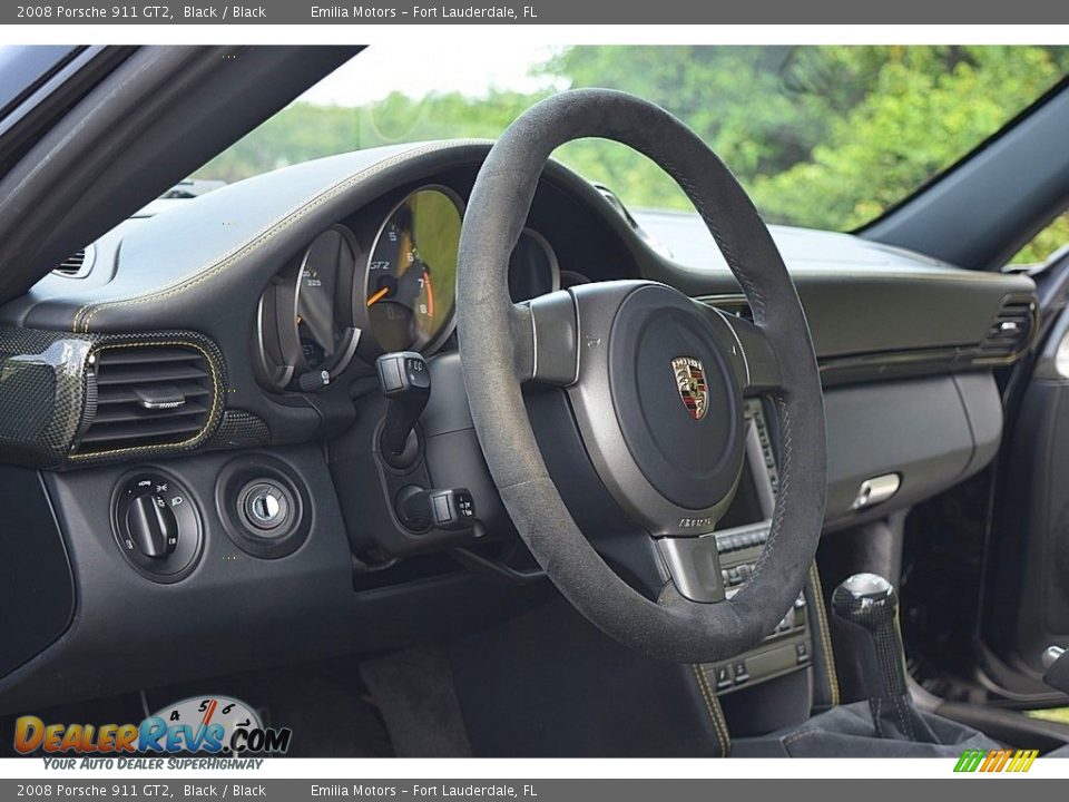 2008 Porsche 911 GT2 Steering Wheel Photo #24