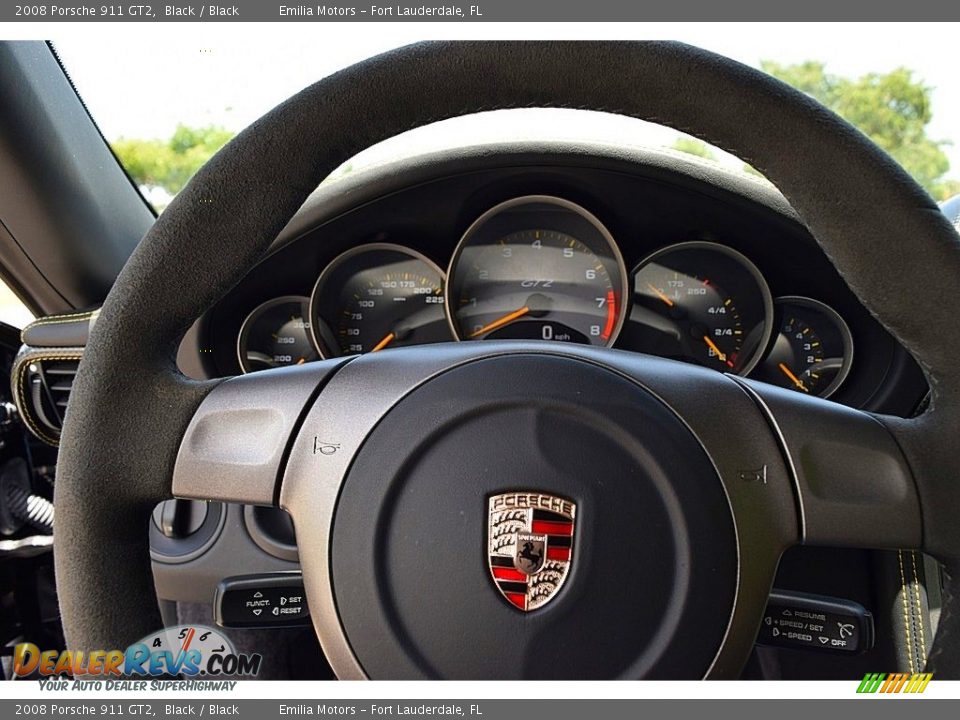 2008 Porsche 911 GT2 Steering Wheel Photo #25