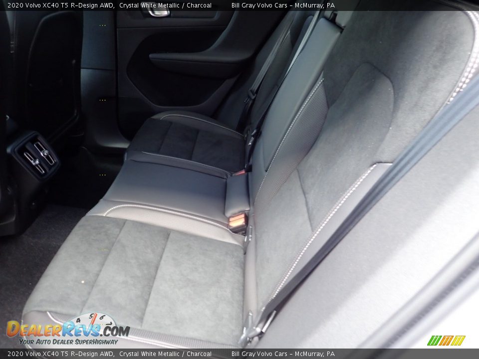 2020 Volvo XC40 T5 R-Design AWD Crystal White Metallic / Charcoal Photo #8