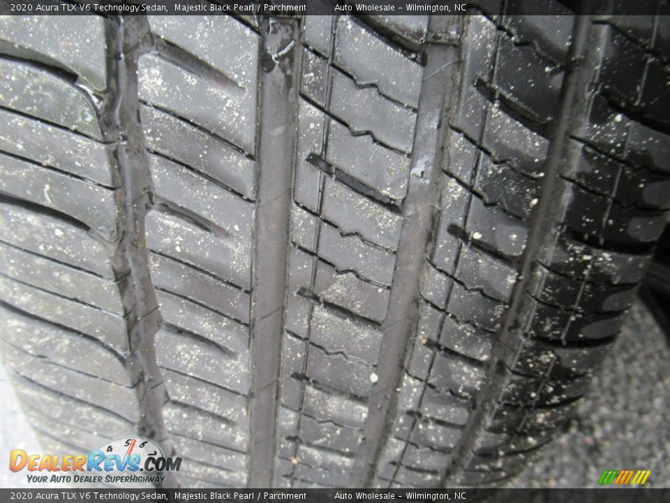 2020 Acura TLX V6 Technology Sedan Majestic Black Pearl / Parchment Photo #9