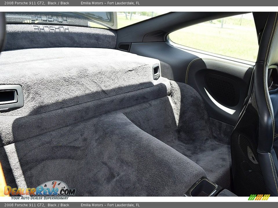 Rear Seat of 2008 Porsche 911 GT2 Photo #54