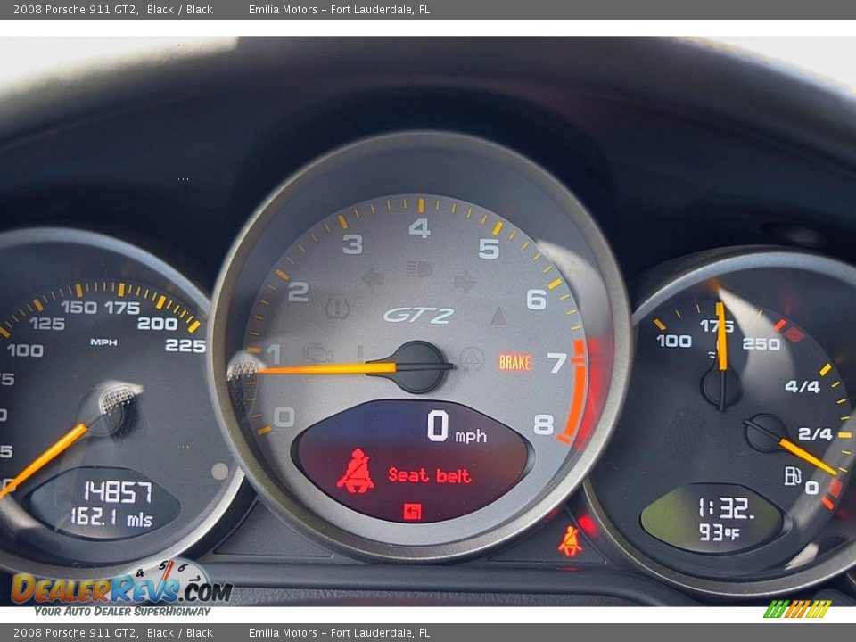 2008 Porsche 911 GT2 Gauges Photo #55