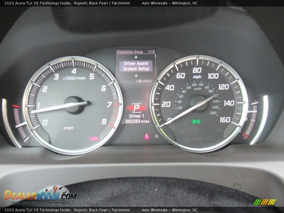 2020 Acura TLX V6 Technology Sedan Majestic Black Pearl / Parchment Photo #16