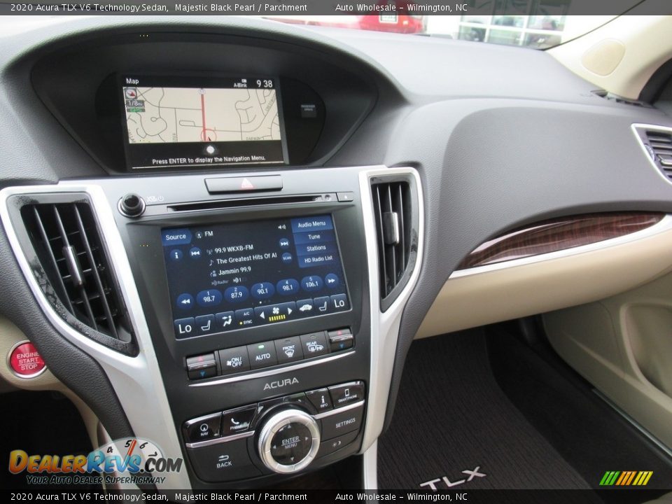 2020 Acura TLX V6 Technology Sedan Majestic Black Pearl / Parchment Photo #17