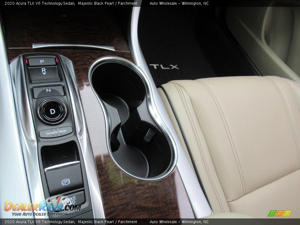 2020 Acura TLX V6 Technology Sedan Majestic Black Pearl / Parchment Photo #19