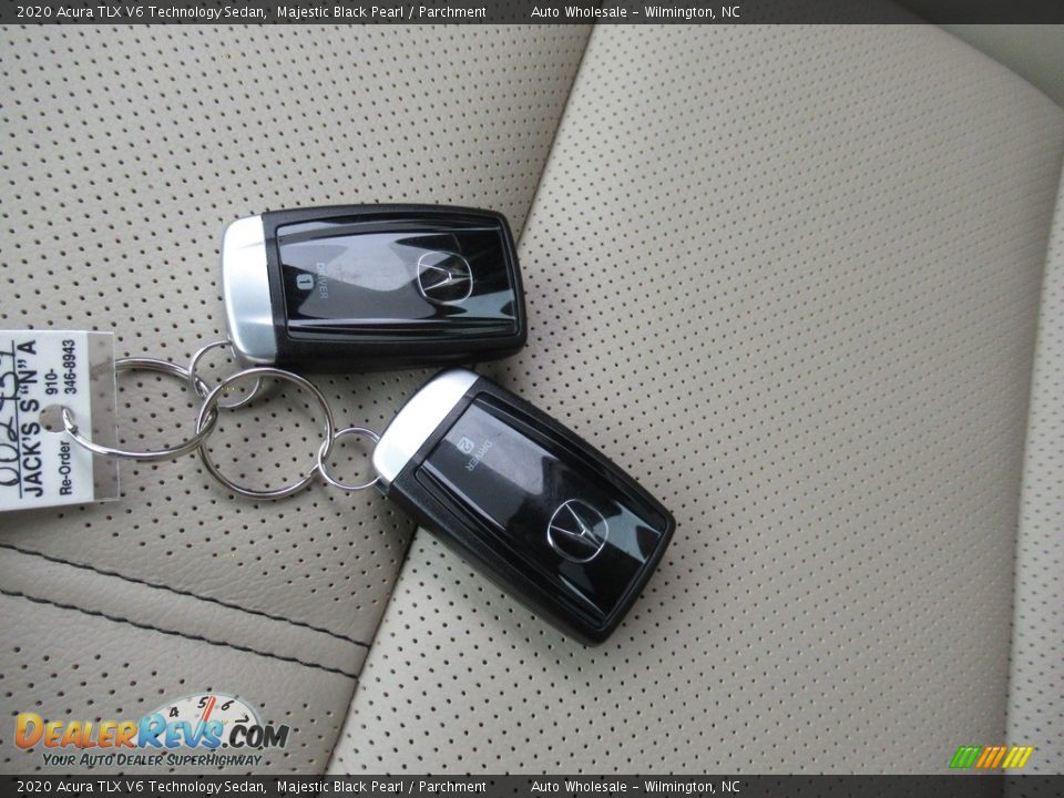 2020 Acura TLX V6 Technology Sedan Majestic Black Pearl / Parchment Photo #20