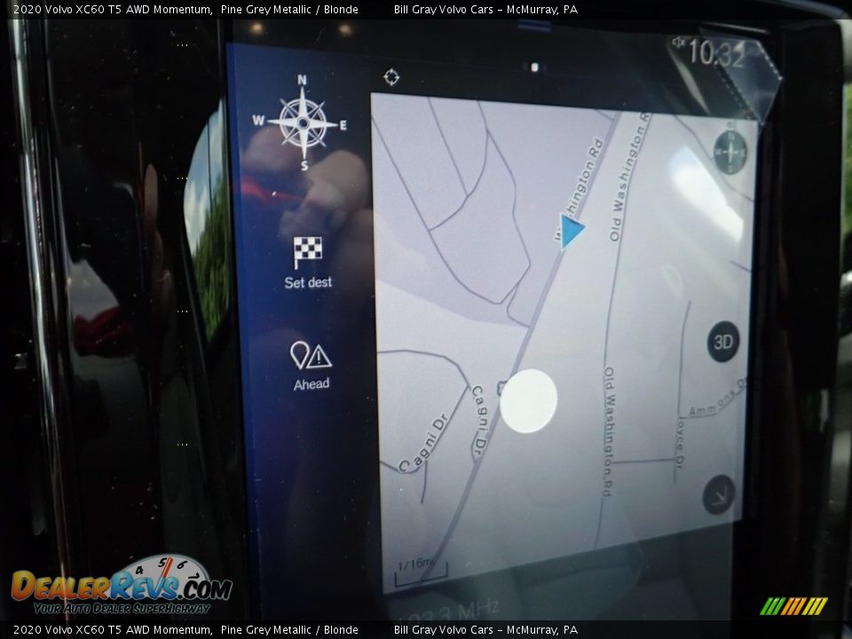 2020 Volvo XC60 T5 AWD Momentum Pine Grey Metallic / Blonde Photo #13