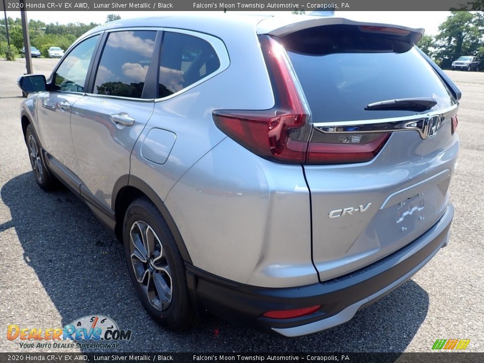 2020 Honda CR-V EX AWD Lunar Silver Metallic / Black Photo #2