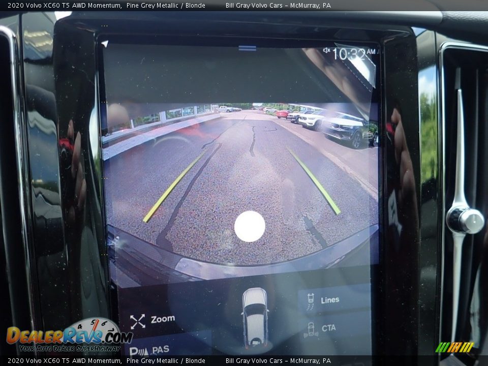 2020 Volvo XC60 T5 AWD Momentum Pine Grey Metallic / Blonde Photo #15