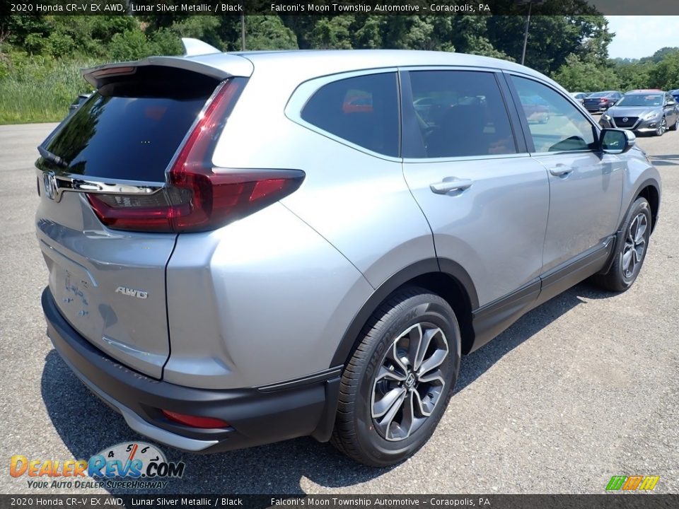 2020 Honda CR-V EX AWD Lunar Silver Metallic / Black Photo #4