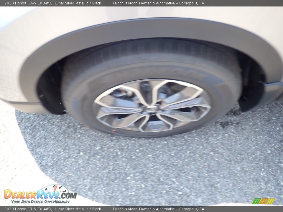 2020 Honda CR-V EX AWD Lunar Silver Metallic / Black Photo #7